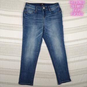 Curations Low Rise Skinny Jeans Medium Wash Stretch Denim Size 6P